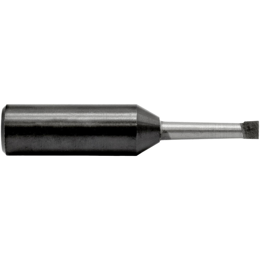 Boring Bar: 3/32" Min Bore, 15/32" Max Depth, Right Hand Cut, C2 Solid Carbide