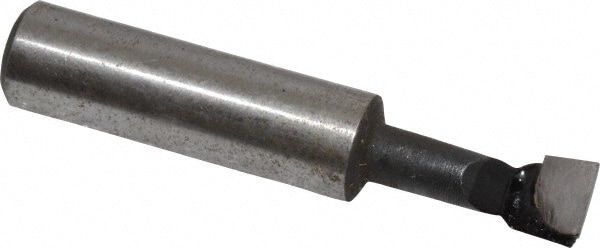 Boring Bar: 5/16" Min Bore Dia, 3/4" Max Bore Depth, Right Hand, 3/8" Shank Dia, C2 Carbide-Tipped
