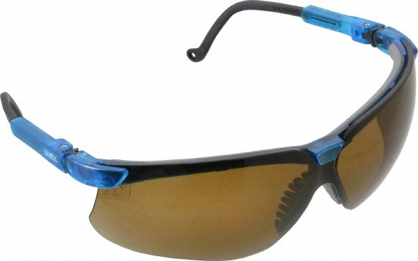 Safety Glass: Scratch-Resistant, Polycarbonate, Espresso Lenses, Full-Framed, UV Protection