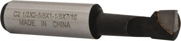 Value Collection 375-1242 Boring Bar: 7/16" Min Bore, 1-1/8" Max Depth, Right Hand Cut, C2 Image