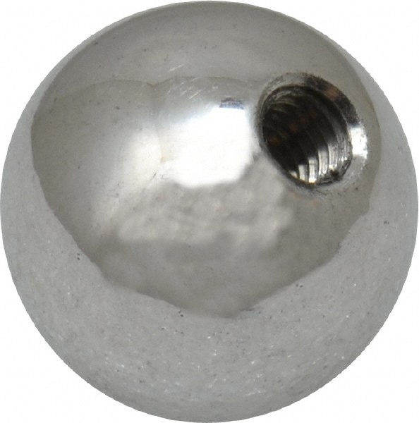polished ☆☆Free Shipping☆☆ Aluminum Ball Knob  3/8-16 Thread 1-3/4" Dia Head 