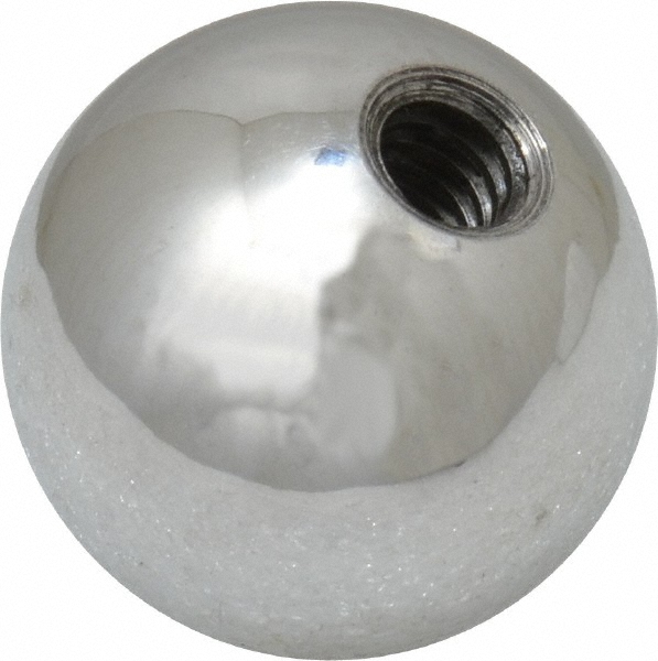 Gibraltar 1/420 Thread, 1" Diam, Threaded Hole Ball Knob 08056426
