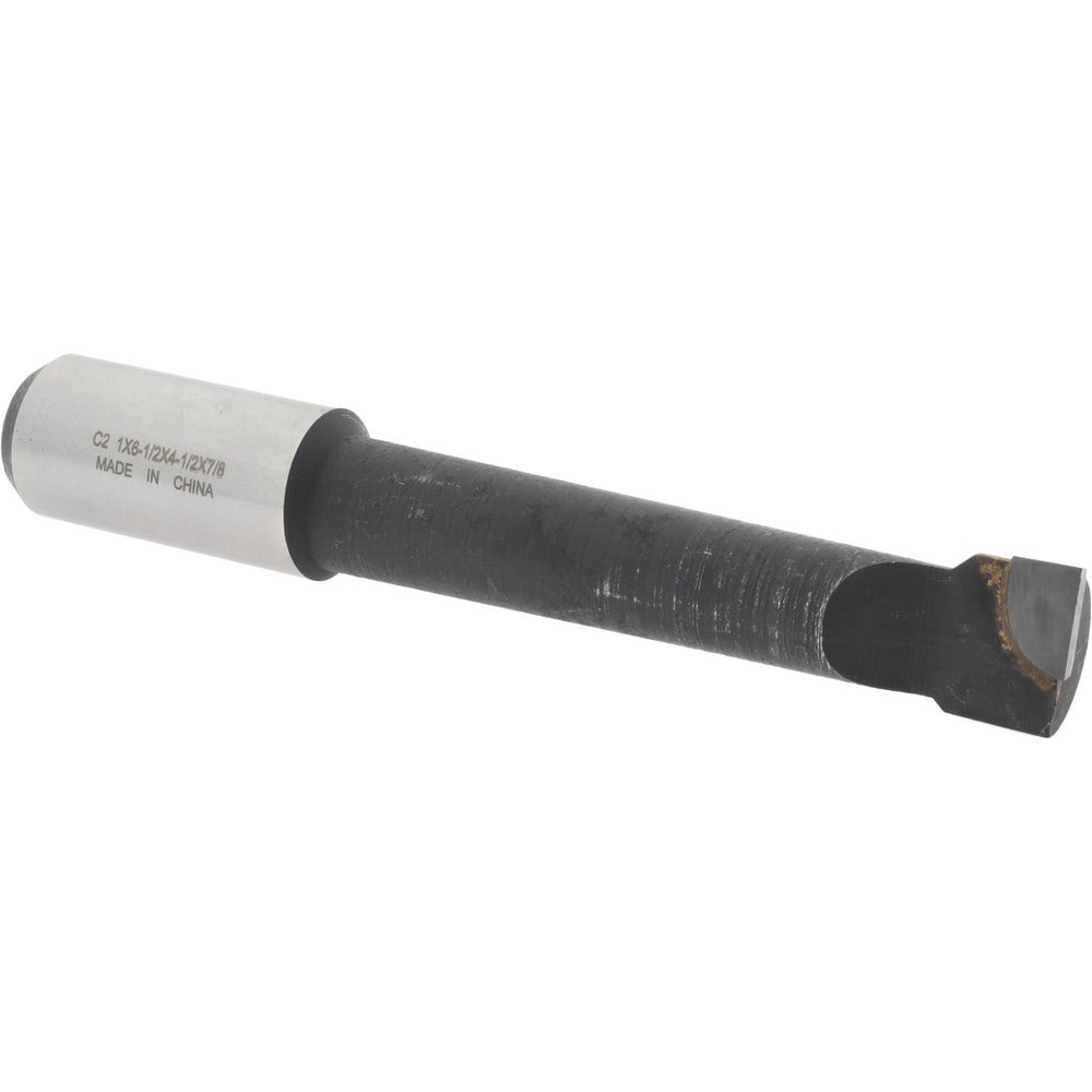 Boring Bar: 7/8" Min Bore Dia, 4-1/2" Max Bore Depth, Right Hand, 1" Shank Dia, C2 Carbide-Tipped