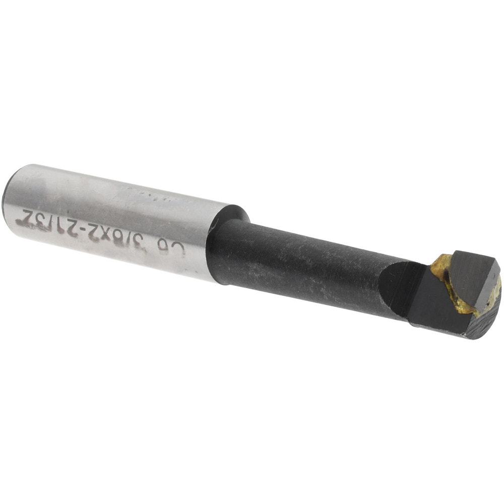 Boring Bar: 3/8" Min Bore Dia, 1-13/32" Max Bore Depth, Right Hand, 3/8" Shank Dia, C6 Carbide-Tipped