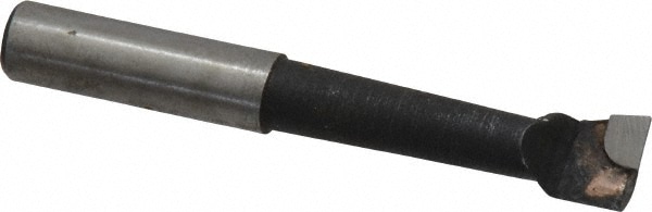 Boring Bar: 7/16" Min Bore Dia, 1-11/16" Max Bore Depth, Right Hand, 3/8" Shank Dia, C6 Carbide-Tipped