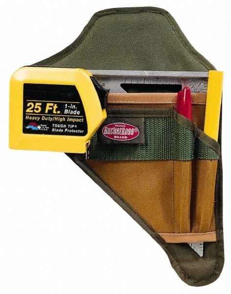 Bucket Boss - Tool Pouch: 12 Pockets, Polyester, Brown - 42083600 - MSC  Industrial Supply