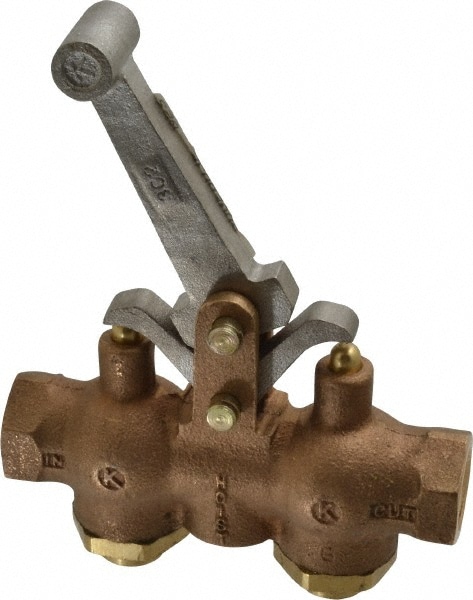 Manually Operated Valve: Hoist Control Valve, Locking Style Lever Actuated