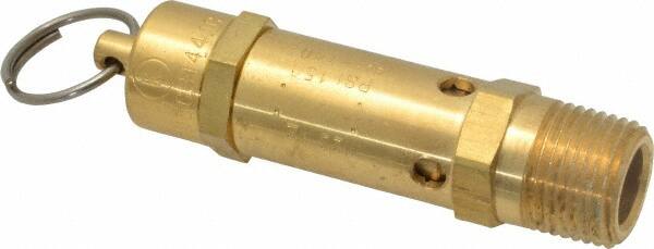 150 psi Set Pressure 1//2 NPT Male Kingston 112CSS Series Brass ASME-Code Safety Valve
