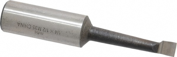 Value Collection 375-5044 Boring Bar: 1/4" Min Bore, 1-1/4" Max Depth, Right Hand Cut, M35 Cobalt Image