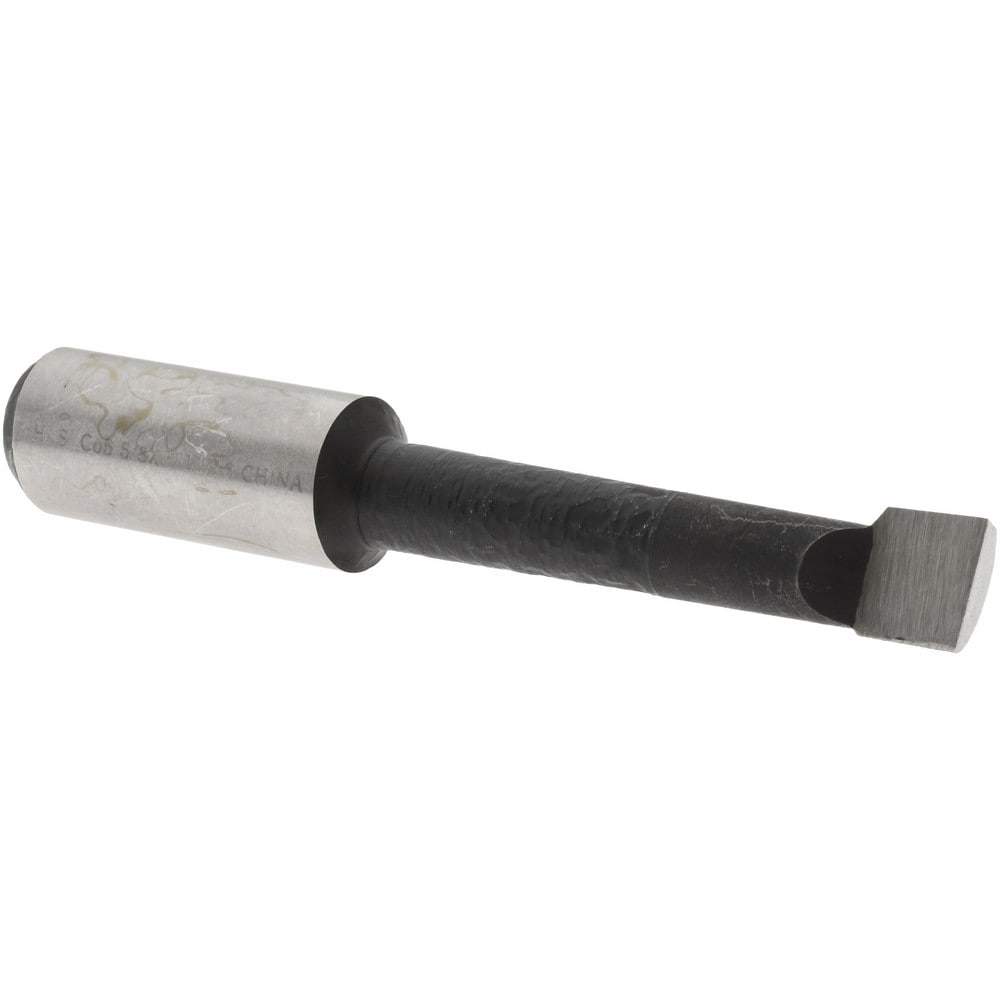 Boring Bar: 7/16" Min Bore Dia, 2-3/16" Max Bore Depth, Right Hand, 5/8" Shank Dia, M35 Cobalt