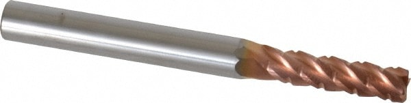 ProMax 120-01412 Corner Radius End Mill: 0.2188" Dia, 3/4" LOC, 0.02" Radius, 4 Flutes, Solid Carbide Image