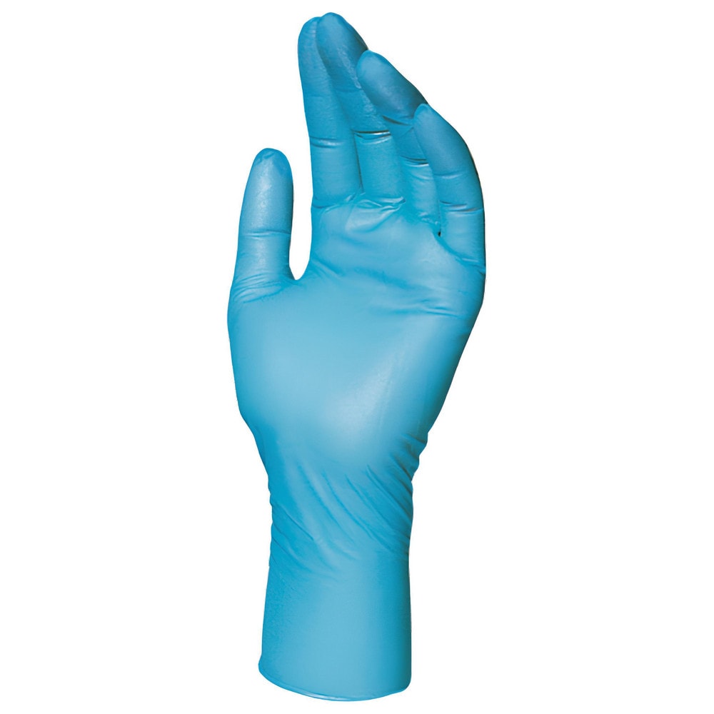 Disposable Gloves: Large, 4 mil Thick, Nitrile, Medical Grade