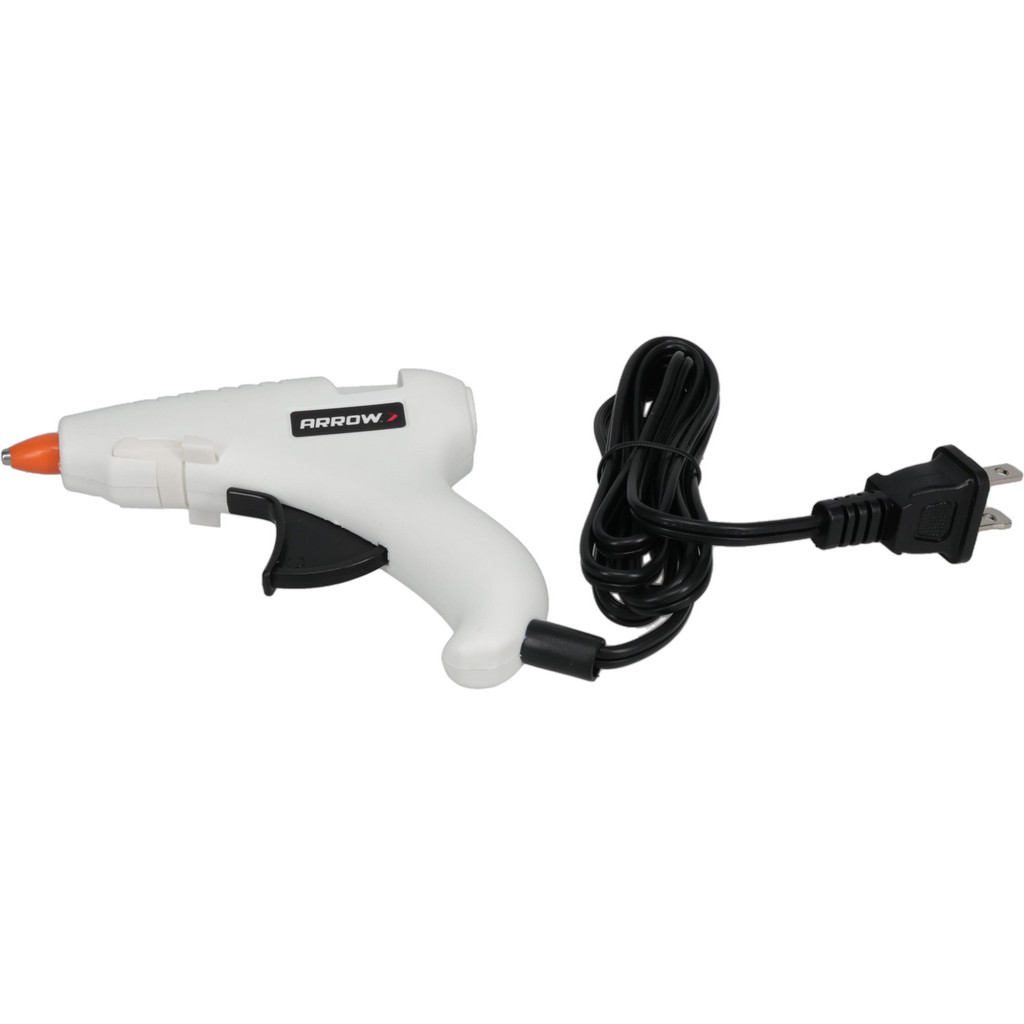 Arrow Hot Melt Glue Gun: Electric, Black & White - Use w/ Mini Glue Stick | Part #MT300