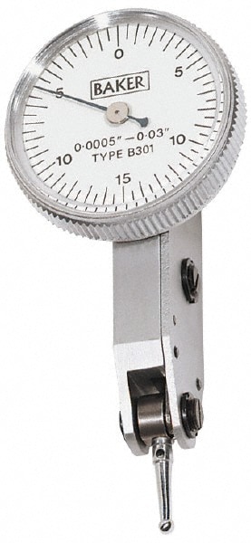 Dial Test Indicators: 0.008 Max, 0-5-0, Horizontal