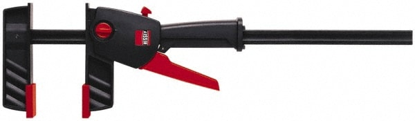 Bar Clamp: 18" Capacity, 3-1/4" Throat Depth, 260 lb Clamp Pressure