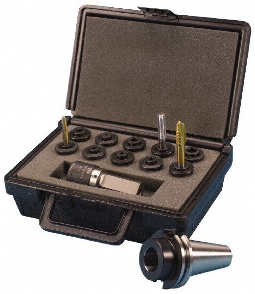 11 Piece, 3/4 Inch Shank Diameter, Rigid, Tapping Chuck Set