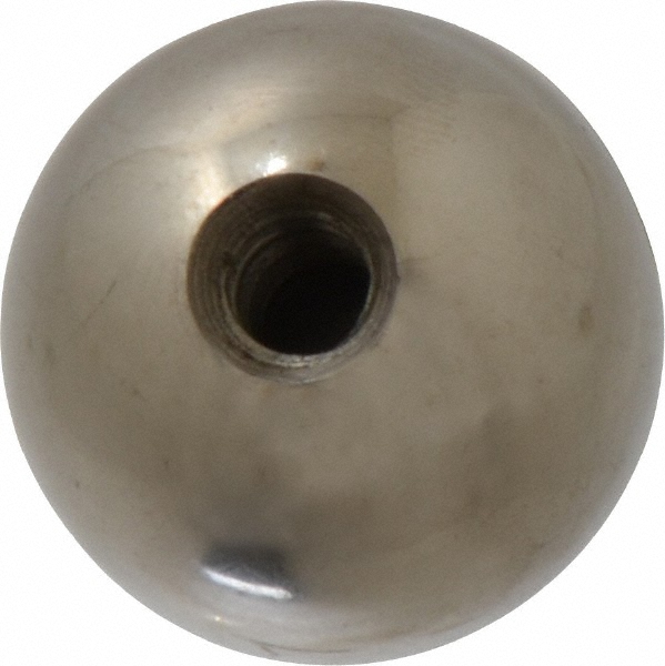 Gibraltar 1/428 Thread, 1" Diam, Threaded Hole Ball Knob 08087769