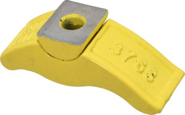 3/8" Stud, 1" Max Clamping Height, Steel, Adjustable & Self-Positioning Strap Clamp
