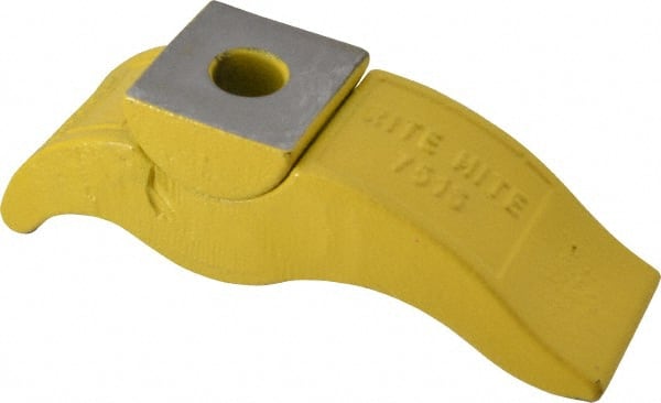 3/4" Stud, 3-1/2" Max Clamping Height, Steel, Adjustable & Self-Positioning Strap Clamp
