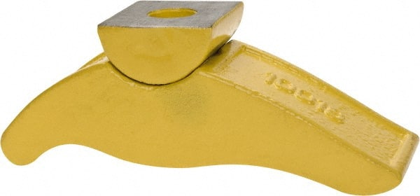 1" Stud, 3" Max Clamping Height, Steel, Adjustable & Self-Positioning Strap Clamp