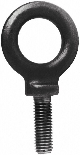 Fixed Lifting Eye Bolt: With Shoulder, M27 x 3.00 Thread, Grade 1030 Steel