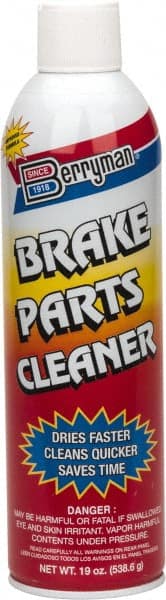 Brake Parts Cleaner: 18 oz, Aerosol Can