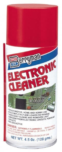 Electrical Cleaner: Aerosol Can
