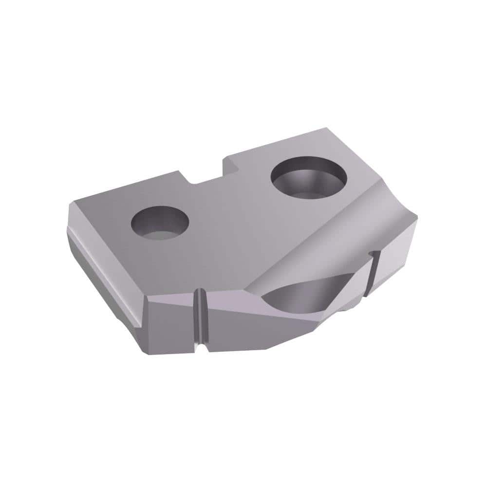 Allied Machine and Engineering 131A-.734 Spade Drill Insert: 47/64" Dia, Series 1, High Speed Steel, 132 ° Point 
