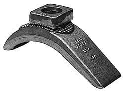 1" Stud, 6-1/4" Max Clamping Height, Carbon Steel, Adjustable & Self-Positioning Strap Clamp