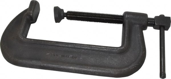 Wilton 14156 C-Clamp: 6" Max Opening, 2-1/2" Throat Depth, Forged Steel 