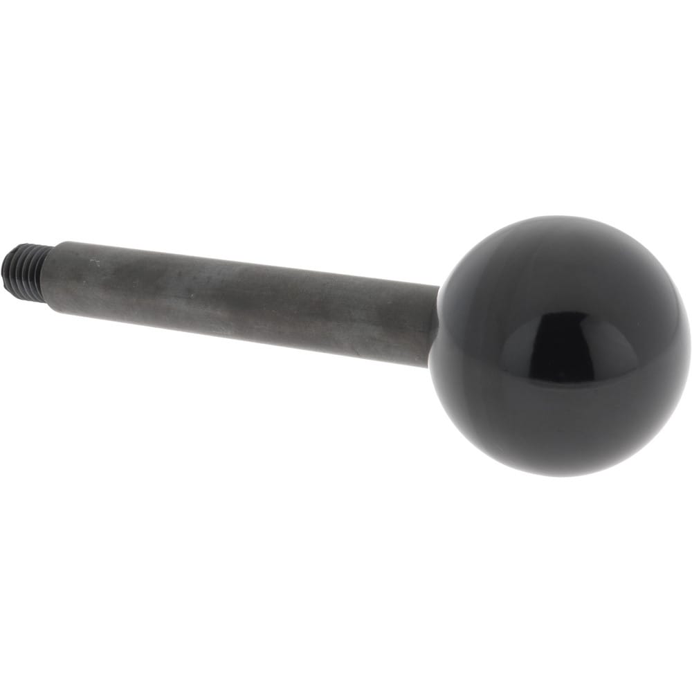 1/2-13 Stem, 1-7/8" Knob Diam, 5/8" Shaft Diam, Gear Lever Arm with Ball Knob