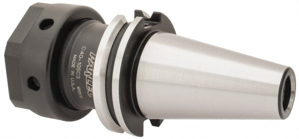 Parlec C40-10SC3 Collet Chuck: 0.031 to 1" Capacity, Single Angle Collet, Taper Shank Image