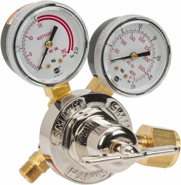 Miller/Smith 300 CGA Inlet Connection, B Fitting, 15 Max psi