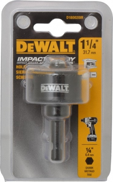 Hole Saw: 1-1/4" Saw Dia, 5/8" Cut Depth