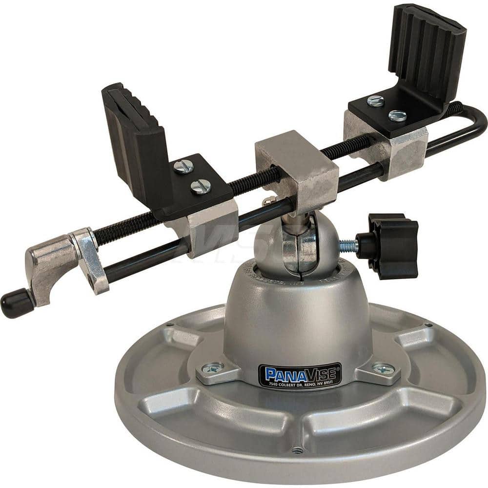 Modular Mobile Universal Vise: 6'' Jaw Height, 12'' Max Jaw Capacity