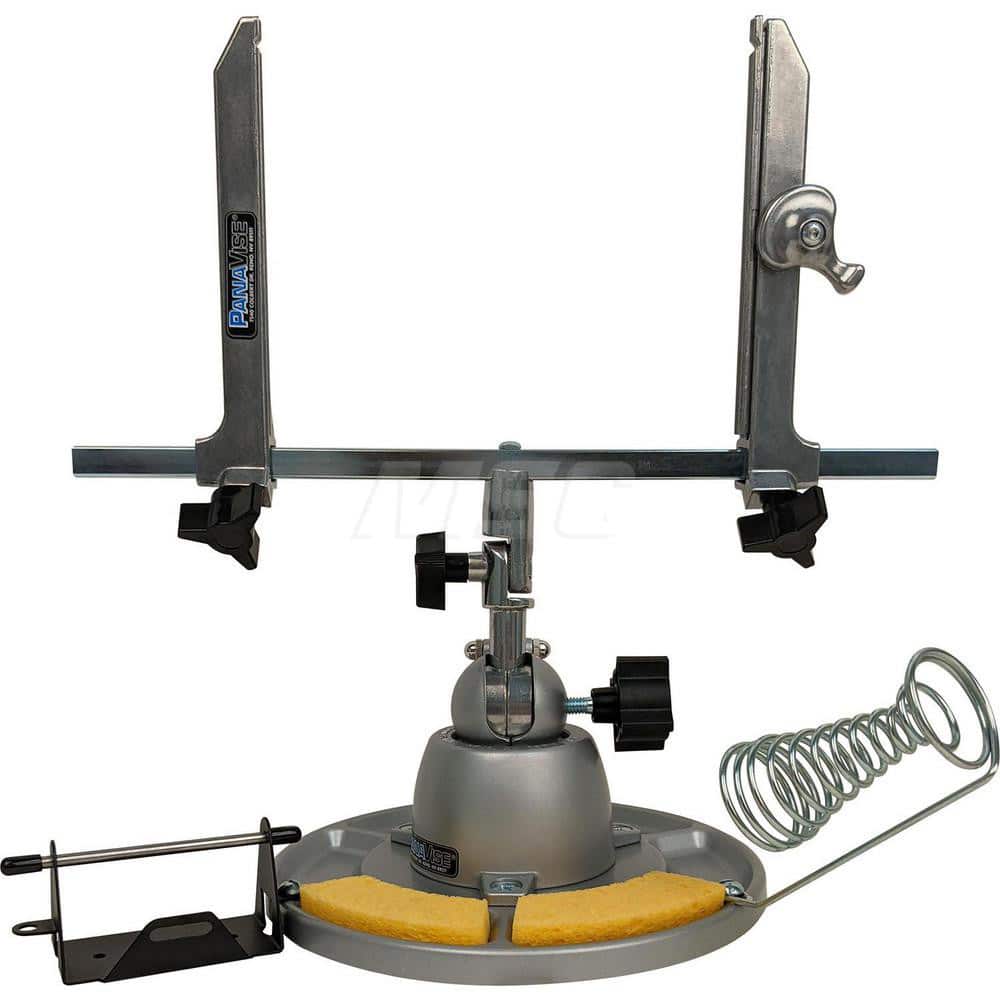 Modular Mobile Universal Vise: 6'' Jaw Height, 12'' Max Jaw Capacity