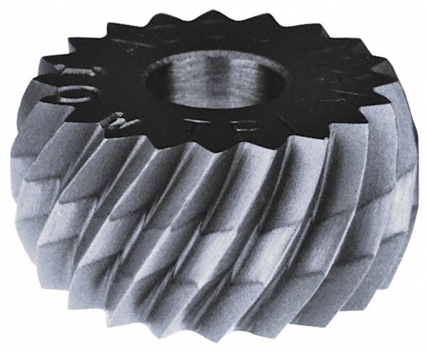 Made in USA GKSV230 Convex Knurl Wheel: 5/8" Dia, 90 ° Tooth Angle, 30 TPI, Straight, Cobalt Image