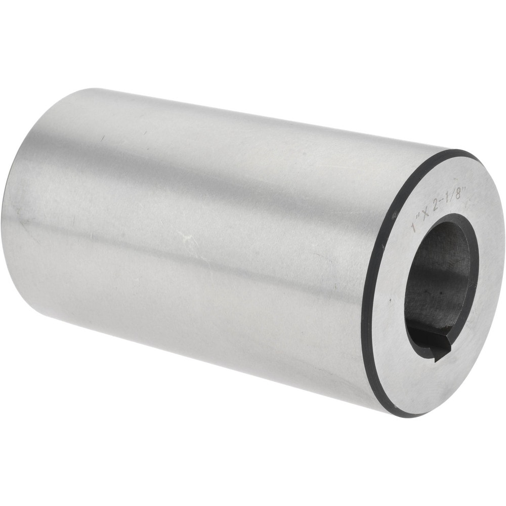 1 Inch Hole Diameter, 2-1/8 Inch Outside Diameter, 3-3/4 Inch Long, Alloy Steel Machine Tool Arbor Bushing