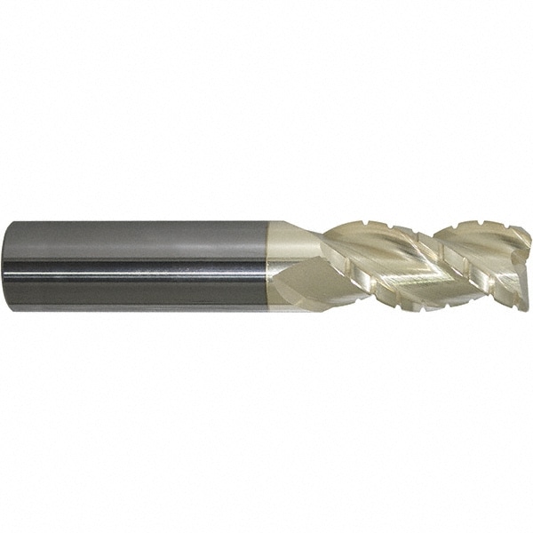 ProMax 119-01216 Corner Radius End Mill: 3/16" Dia, 5/8" LOC, 0.01" Radius, 3 Flutes, Solid Carbide Image