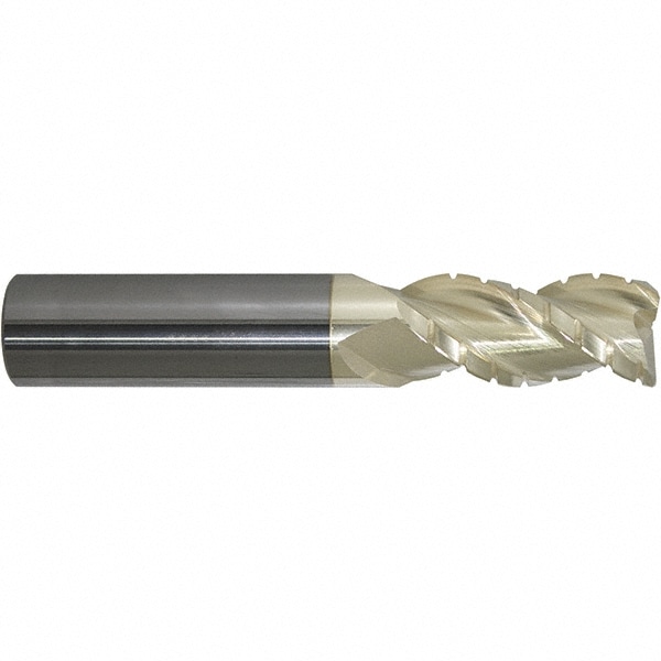 ProMax 119-02026 Corner Radius End Mill: 5/16" Dia, 1/2" LOC, 0.02" Radius, 3 Flutes, Solid Carbide Image