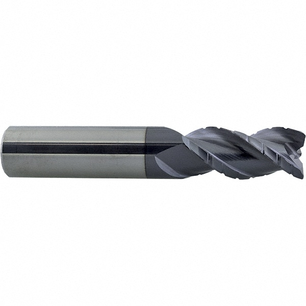 ProMax 119-00824 Corner Radius End Mill: 1/8" Dia, 1/4" LOC, 0.01" Radius, 3 Flutes, Solid Carbide Image