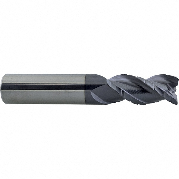 ProMax 119-01634 Corner Radius End Mill: 1/4" Dia, 1-1/4" LOC, 0.02" Radius, 3 Flutes, Solid Carbide Image