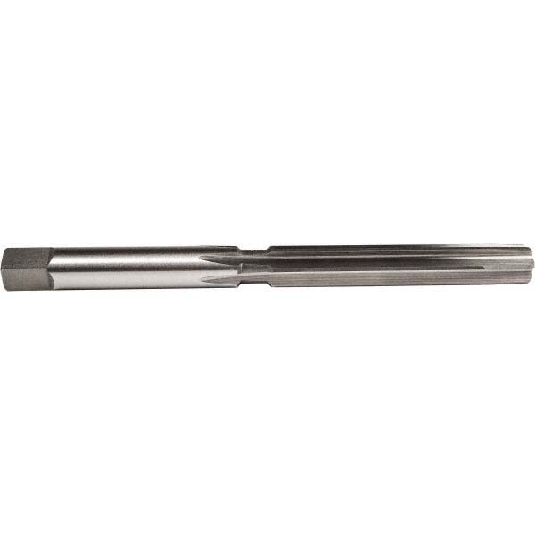 Hand Reamer: 1" Dia, 5-7/16" Flute Length, 8 Flutes, 10-7/8" OAL