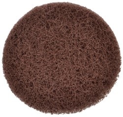 Quick-Change Disc: SocAtt, 3" Disc Dia, Aluminum Oxide, Non-Woven