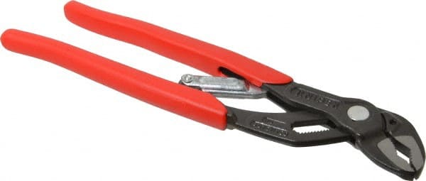 Tongue & Groove Plier: 1-1/4" Cutting Capacity, Self-Gripping Jaw