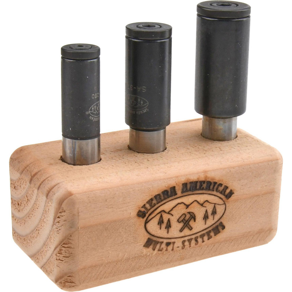 Made in USA | Sierra American Multi-Systems 1/2" Shank Dia, 1/4 & 1/2" Cutter Hole Dia, Straight Shank Slitting & Slotting Saw Arbor - 2.2, 2.32