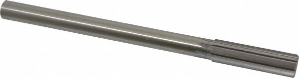 Made in USA 433-0.7344 Chucking Reamer: 47/64" Dia, 9-1/2" OAL, 2-1/2" Flute Length, Straight Shank, High Speed Steel Image