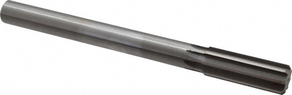 Made in USA 433-0.9960 Chucking Reamer: 0.996" Dia, 10-1/2" OAL, 2-3/4" Flute Length, Straight Shank, High Speed Steel Image