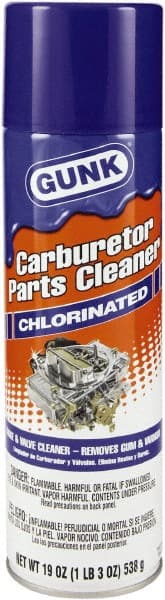 Carburetor Parts Cleaner: 19 oz, Aerosol Can