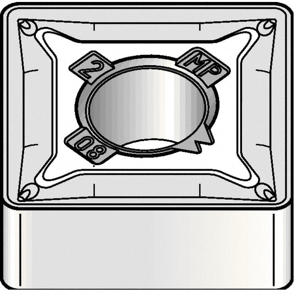 Kennametal 3760425 SNMG433MP KCM35 Carbide Turning Insert Image